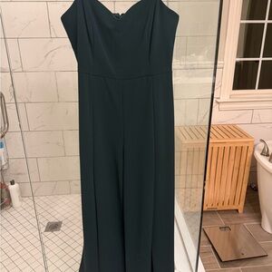 Bebe Dark Green jumpsuit